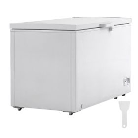 Chest Freezer, 12.8 Cu.ft / 345 L Large Deep Freezer & 4 Removable Baskets, Freestanding Top Open Door Commercial Chest Freezers with Locking Lid
