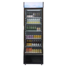 Commercial Merchandiser Refrigerator, 14.8 Cu.Ft / 420L Beverage Refrigerator Cooler Merchandiser