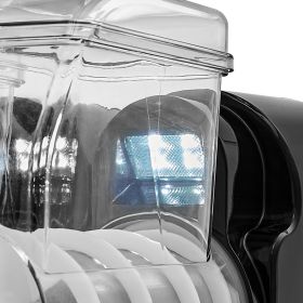 Commercial Slushy Machine, 3Lx2 Double Tank Frozen Drink Machine, 24 Cups Stainless Steel Margarita Smoothie Frozen Drink Maker