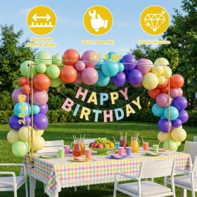 1Pc/2Pcs Over The Table Rod Stand with Clamps 32"-113" Width 33"-76" Height Adjustable Metal Table Arch Stand for Balloon Garland Floral Decorati (Option: Gold-1Pc)