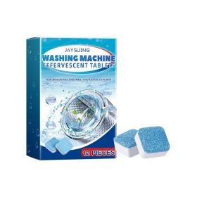 JAYSUING Washing Machine Cleaning Tablets, 12 Pieces (Option: 12 Pieces)