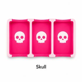 Halloween Mahjong Passing Tray, 3 Tile Holder For American Mahjong Charleston Exchange, Spooky Tile Passing Accessory (Option: Plastic-1PC-Skull)