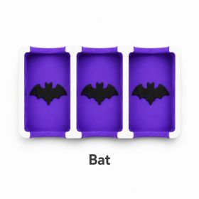 Halloween Mahjong Passing Tray, 3 Tile Holder For American Mahjong Charleston Exchange, Spooky Tile Passing Accessory (Option: Plastic-1PC-Bat)