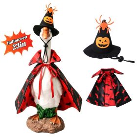 4 Types Options Porch Goose Halloween Costume For 23In Goose Statue (Option: Type 1)