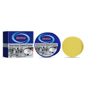 JAKEHOE Stainless Steel Cleaning Paste Kit, 100 g with Sponge (Option: 100 g with Sponge)