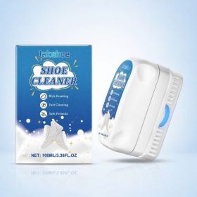 JAKEHOE Shoe Cleaner with Built-In Brush, 100 ml (Option: 100 ml / 1 Applicator)